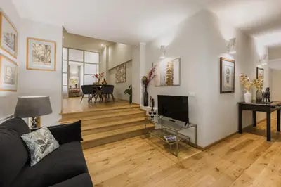Area soggiorno di Apartments Florence - Ariento Deluxe 6