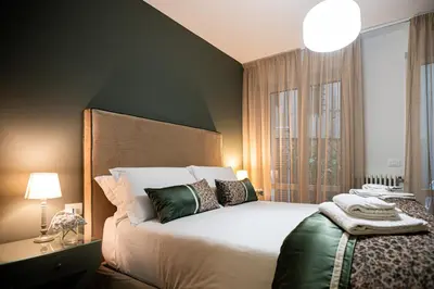 Letto o letti in una camera di Nel Cuore di Firenze - Palchetti Terrace
