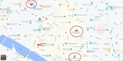 Planimetria di Nel Cuore di Firenze - Palchetti Terrace