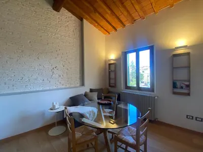 Area soggiorno di Giglio Apartment by Mamo Florence
