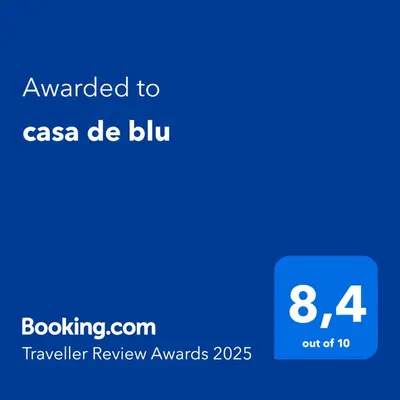 Certificato, attestato, insegna o altro documento esposto da casa de blu