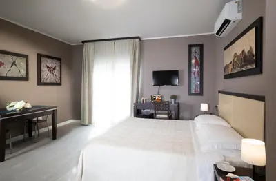 Letto o letti in una camera di Quadra Key Easy Home In Florence