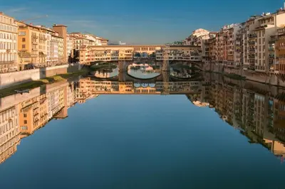 Vista sul fiume nelle vicinanze dell'appartamento