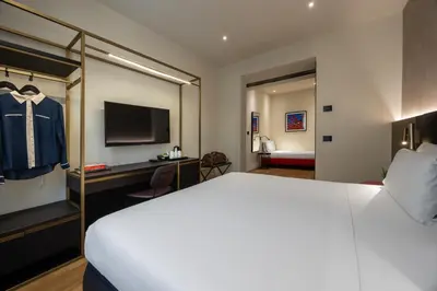 Letto o letti in una camera di The Market Urban Hotel