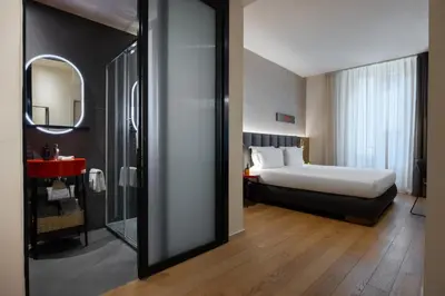 Letto o letti in una camera di The Market Urban Hotel