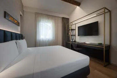 Letto o letti in una camera di The Market Urban Hotel