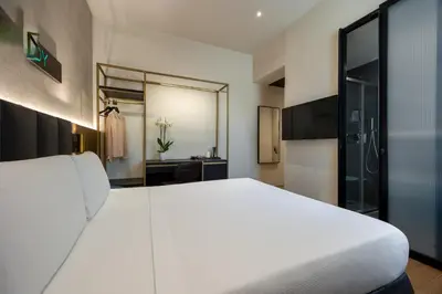 Letto o letti in una camera di The Market Urban Hotel