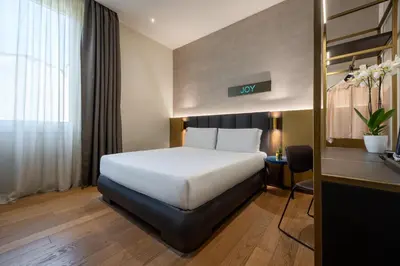 Letto o letti in una camera di The Market Urban Hotel