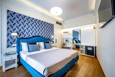 Letto o letti in una camera di Hotel La Scaletta al Ponte Vecchio