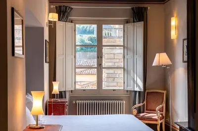 Letto o letti in una camera di Genteel Home Piazza Pitti