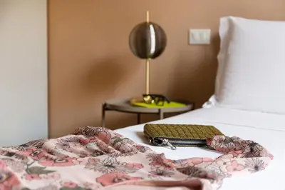 Letto o letti in una camera di Florentia Art Apartments