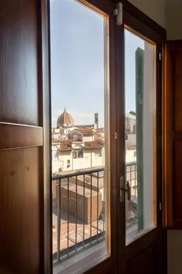 Balcone o terrazza di Florentia Art Apartments