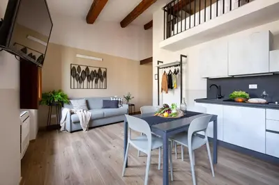 Cucina o angolo cottura di Florentia Art Apartments