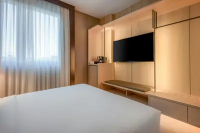 TV o dispositivi per l'intrattenimento presso AC Hotel Firenze by Marriott