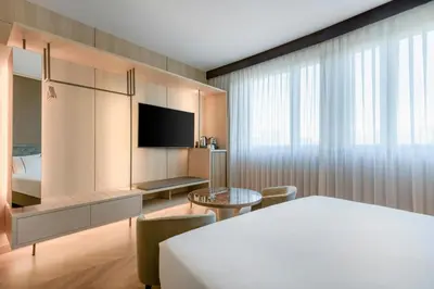 TV o dispositivi per l'intrattenimento presso AC Hotel Firenze by Marriott