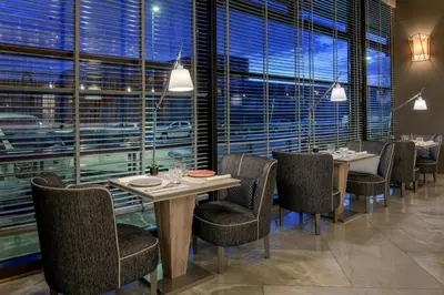 Area soggiorno di AC Hotel Firenze by Marriott