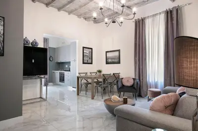 Area soggiorno di San Niccolò Luxury Apartment