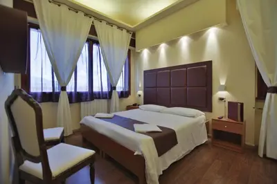 Letto o letti in una camera di EuroHome