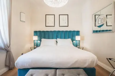 Letto o letti in una camera di Relais Condotta