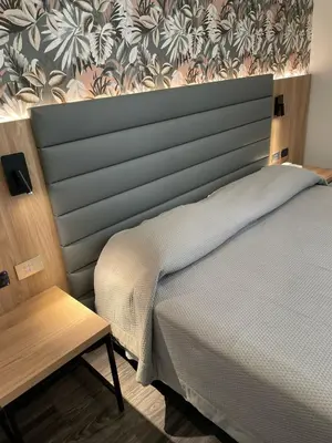 Letto o letti in una camera di Hotel Delle Camelie
