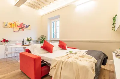 Letto o letti in una camera di Piattellina Five Senses