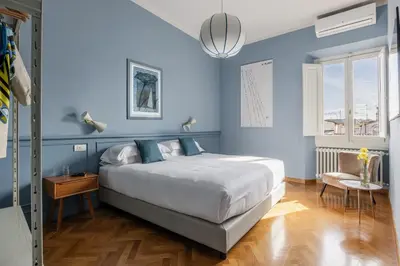 Letto o letti in una camera di Sunrise View Apartment