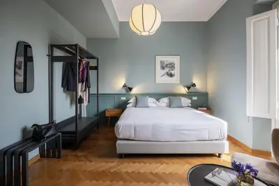 Letto o letti in una camera di Sunrise View Apartment