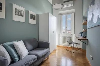 Area soggiorno di Sunrise View Apartment