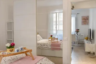 Letto o letti in una camera di Angelico Apartment