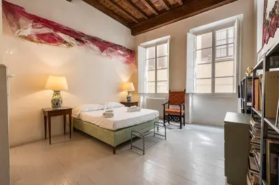 Letto o letti in una camera di San Firenze House by Mmega
