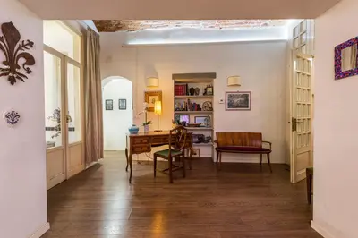 Biblioteca nell'appartamento