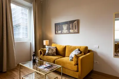 Area soggiorno di Apartments Florence - Ariento Deluxe 8