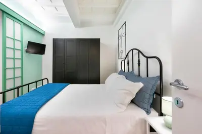 Letto o letti in una camera di Pilastri 59