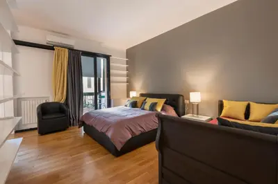 Letto o letti in una camera di Ponte Vecchio Luxury Suite by Mmega