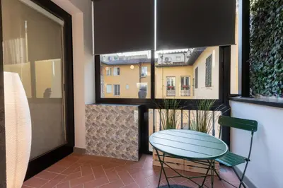 Area soggiorno di Ponte Vecchio Luxury Suite by Mmega