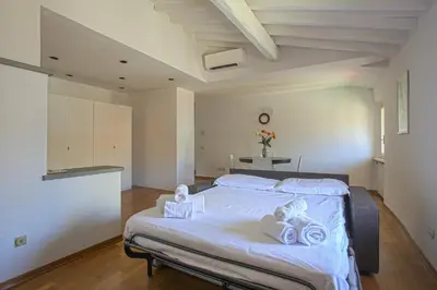 Letto o letti in una camera di Giorgio Ponte Vecchio Apartment