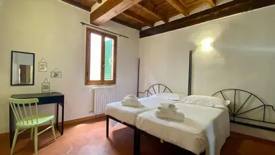 Letto o letti in una camera di Panicale 7