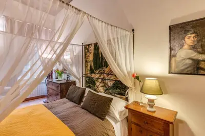 Letto o letti in una camera di Dante States Apartments