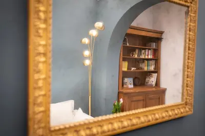 Biblioteca nell'appartamento