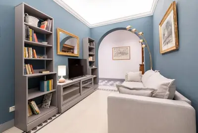 Biblioteca nell'appartamento