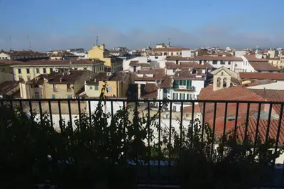 Vista generica su Firenze o vista sulla città dall'interno dell'hotel