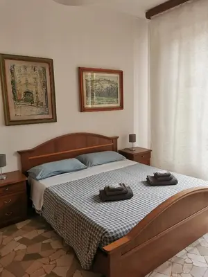 Letto o letti in una camera di Affittacamere Sciacchithouse
