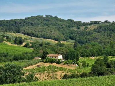 Paesaggio naturale nelle vicinanze della casa vacanze