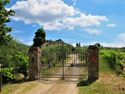Paesaggio naturale nelle vicinanze della casa vacanze