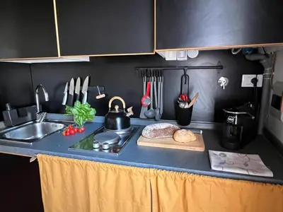Cucina o angolo cottura di Appartamento Galileo