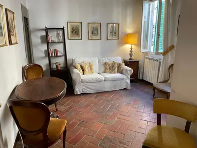 Area soggiorno di Florence Medici Apartment