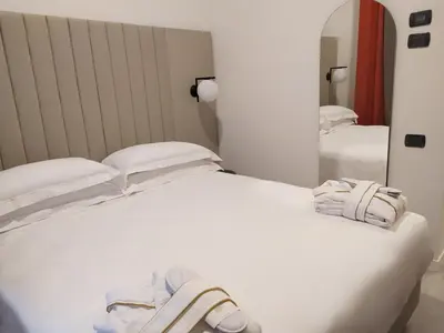 Letto o letti in una camera di BB Hotels Smarthotel Derose