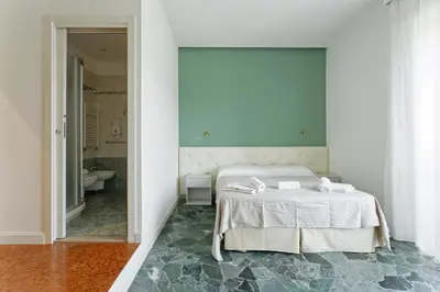 Letto o letti in una camera di Jade Stays