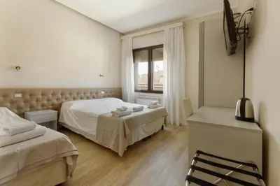 Letto o letti in una camera di Jade Stays