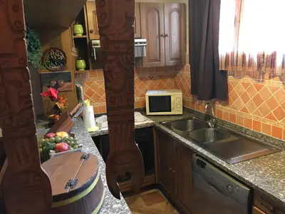 Cucina o angolo cottura di Casa Vacanze Neri
